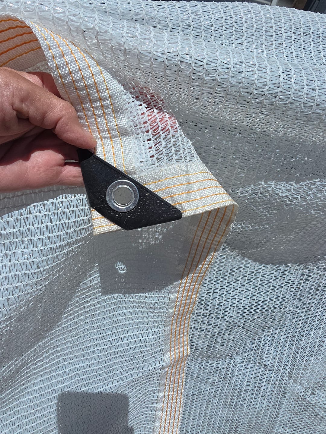 Customer photo review of 40% Shade Cloth