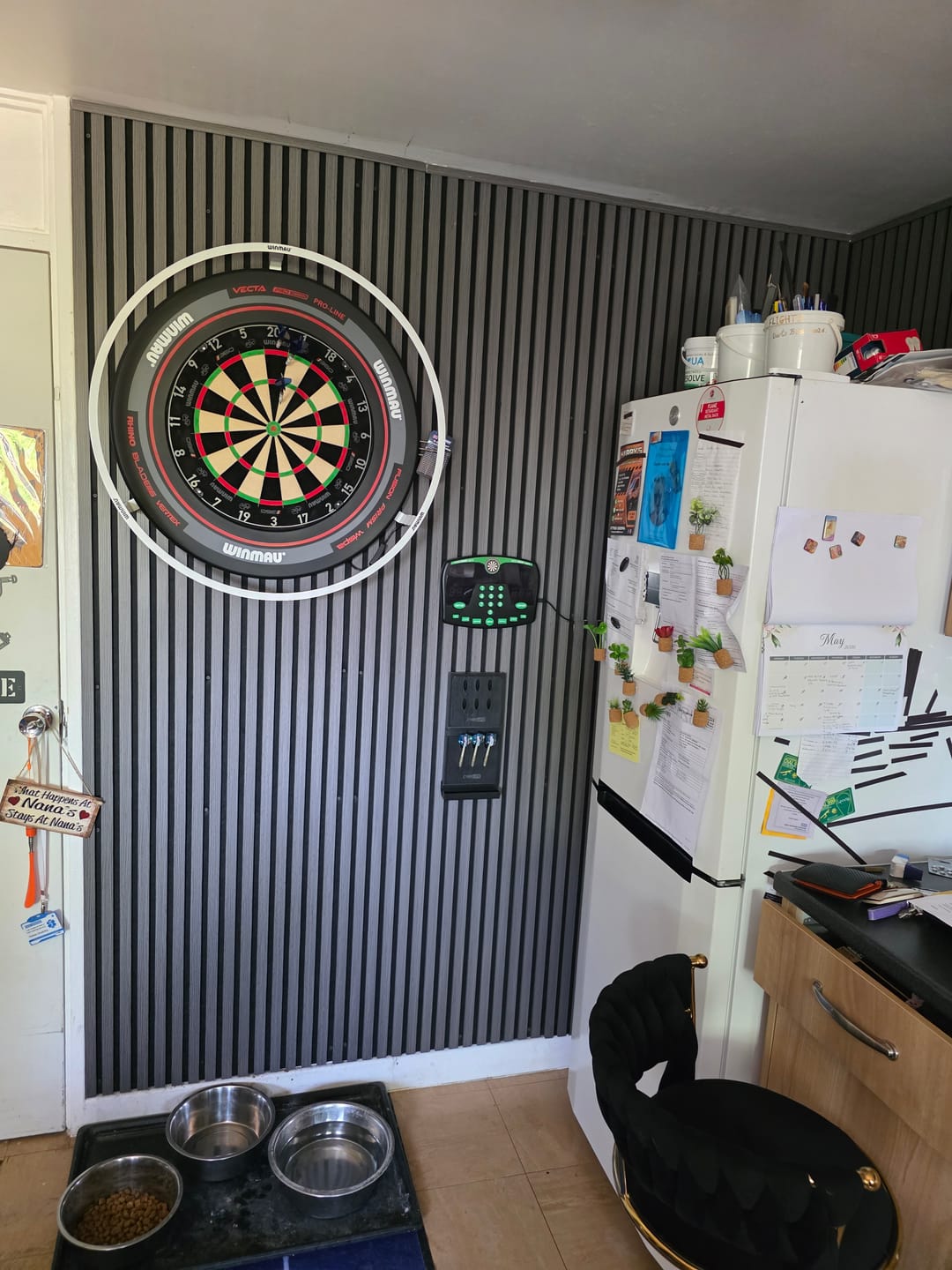 Customer photo review of Acoustic Wall Panel End Trim (Multiple Colours)