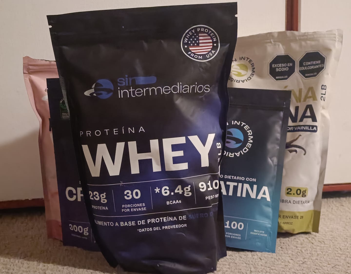 Customer photo review of Proteína Whey - Sin Sabor