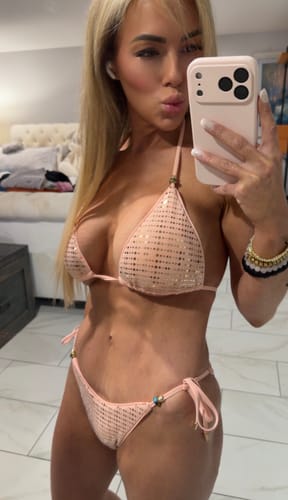 Customer photo review of Pink Celestial Tieside Bottom