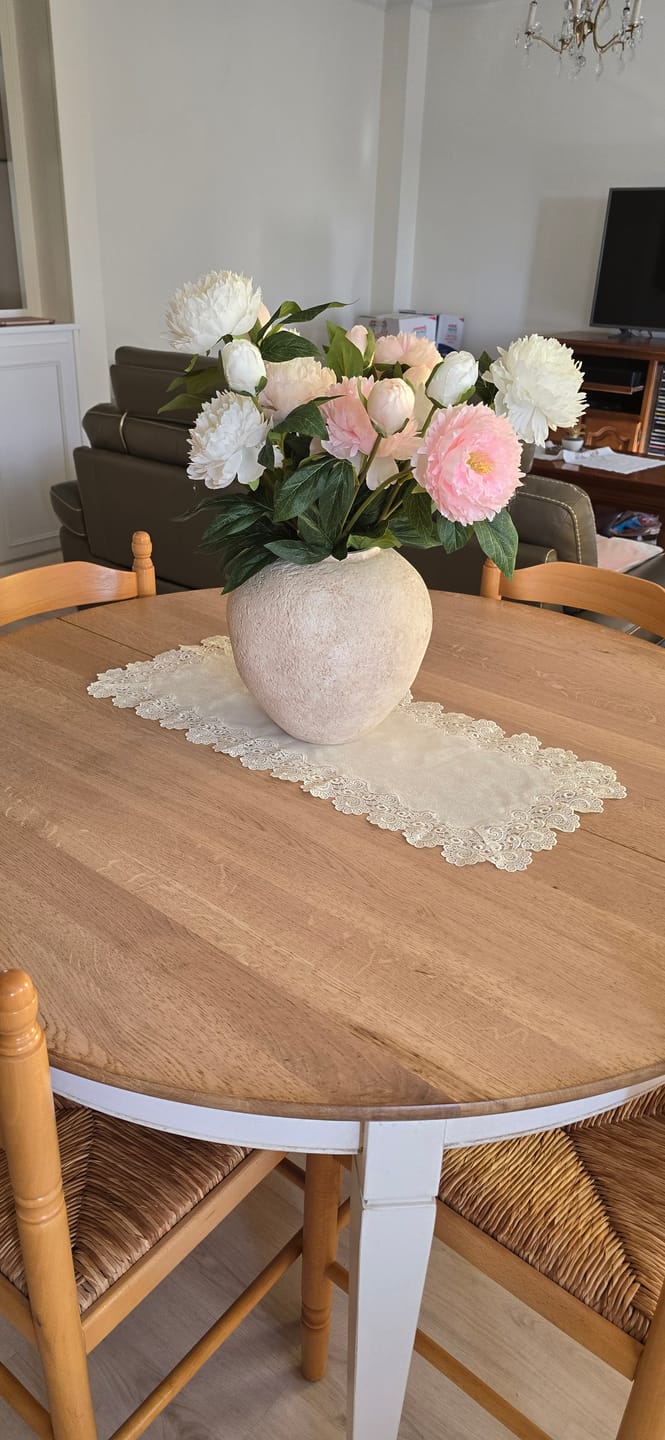Customer photo review of Pivoines - Mélange (6 tiges / 18 têtes de fleurs)