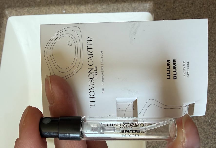 Customer photo review of Lilium Blume | Eau de Parfum | 2ml