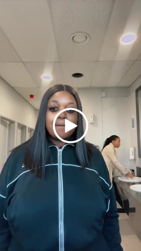 Customer video review of Vietnamese Super Double Drawn Bone Straight 2x6 Closure Natural Black Wig
