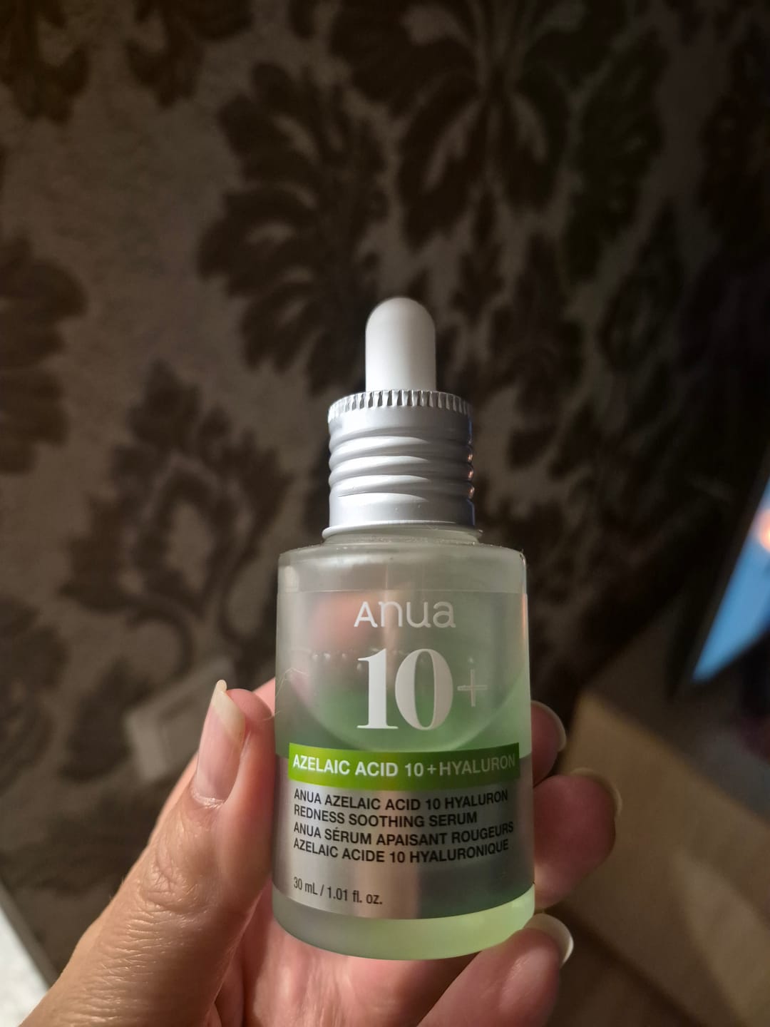 Customer photo review of Serums ar azelaīnskābi Anua Azelaic Acid 10 Hyaluron Redness Soothing Serum