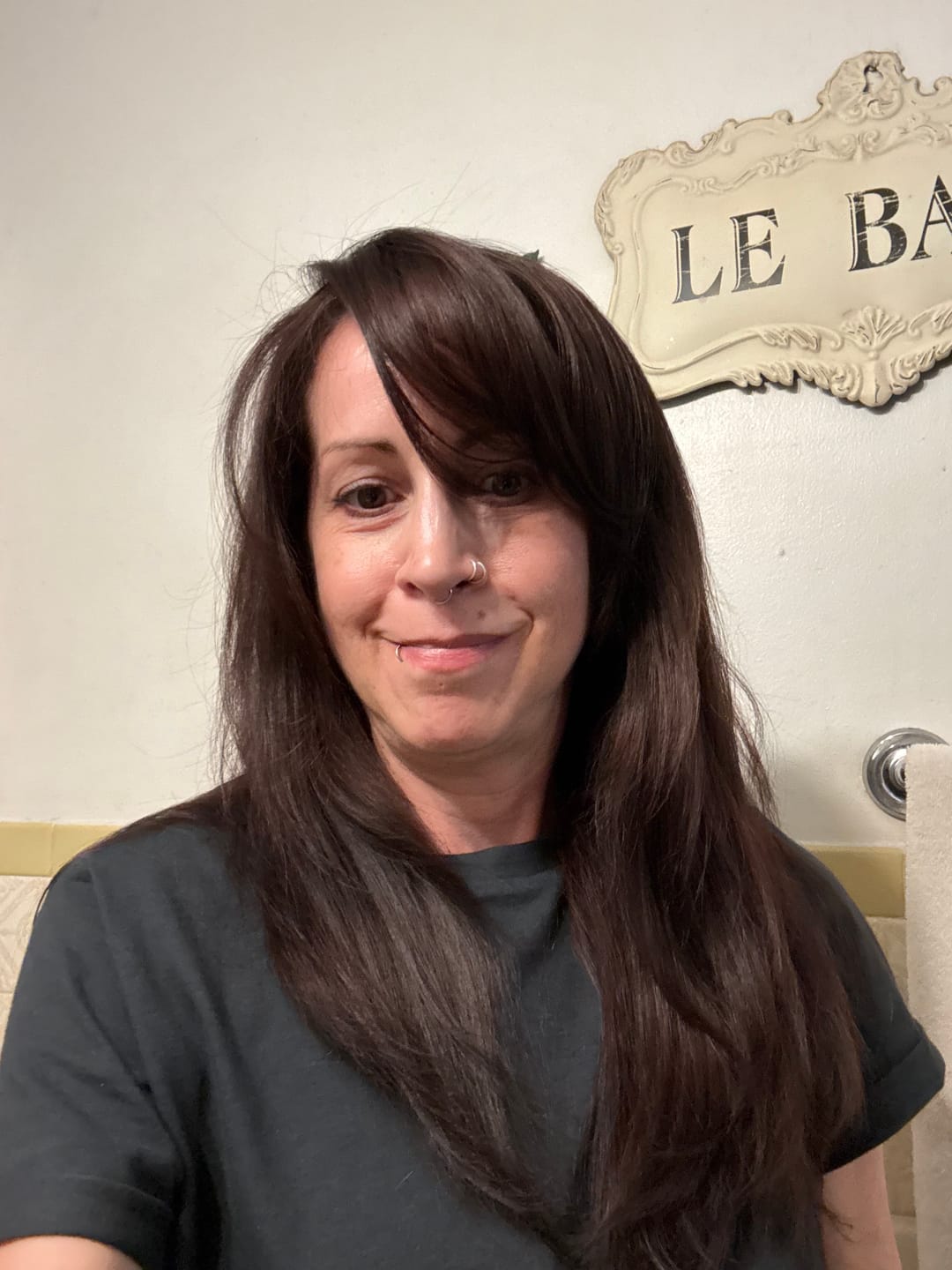 Customer photo review of Peach Hibiscus Conditioner Bar