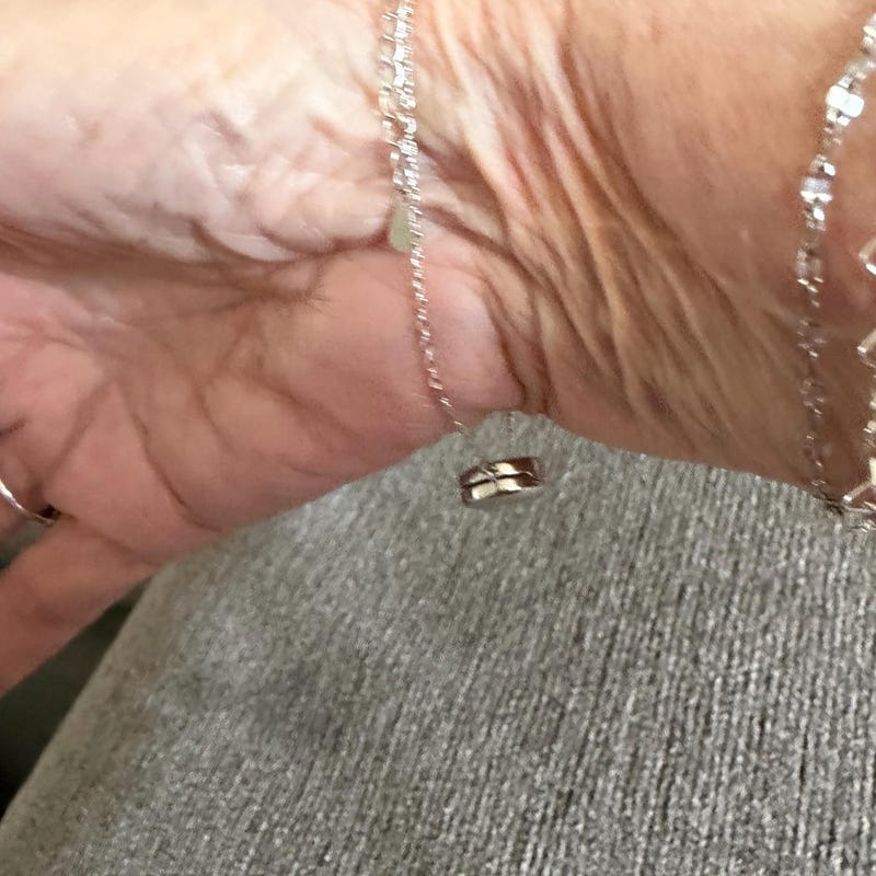 Customer photo review of Custom Photo Locket Bracelet
