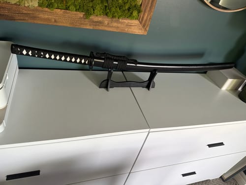 Custom katana built by a customer