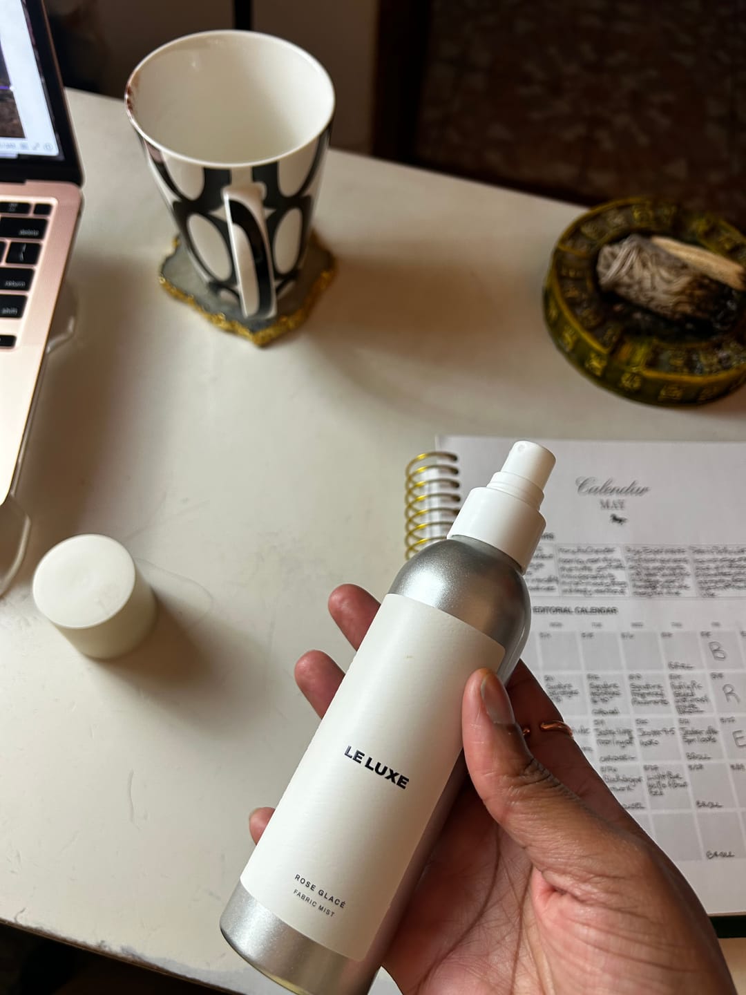 Customer photo review of Fabric Mist - Rose Glacé