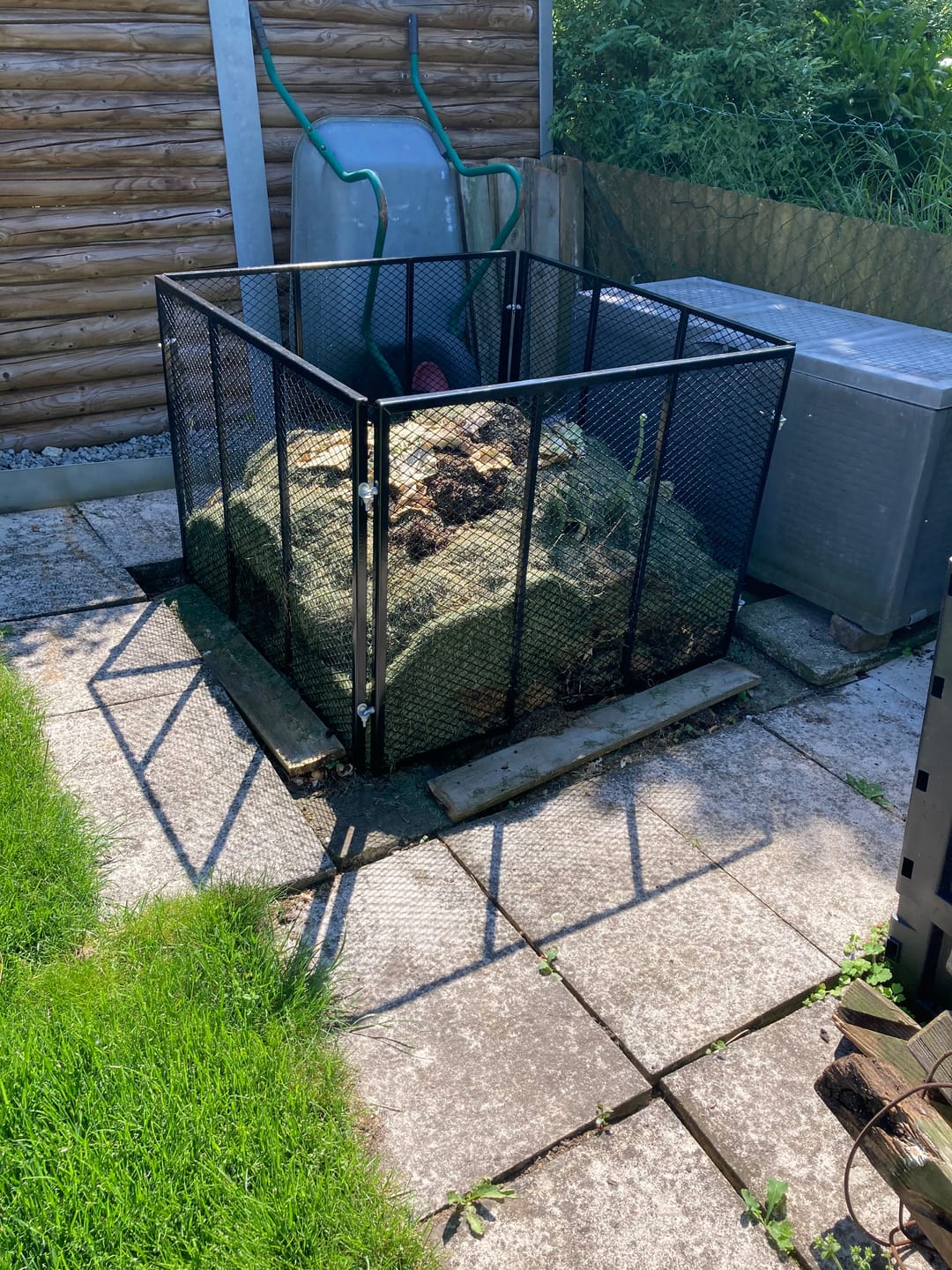 Customer photo review of Komposter Metall 450L/ 750L