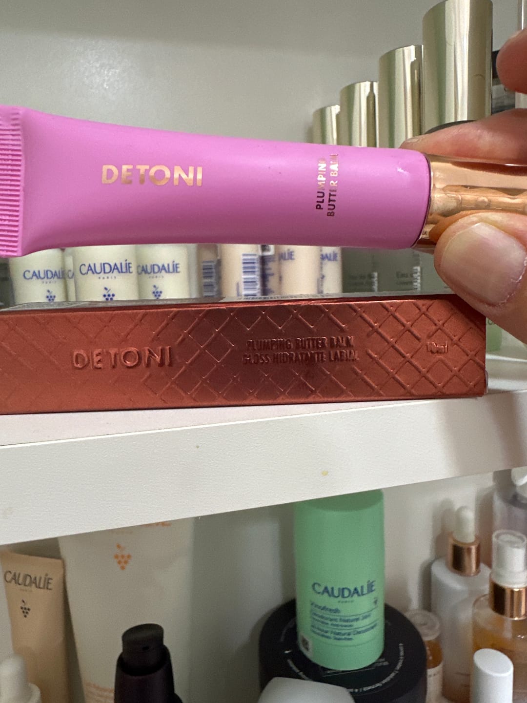 Customer photo review of PLUMPING BUTTER BALM | FRAGOLA