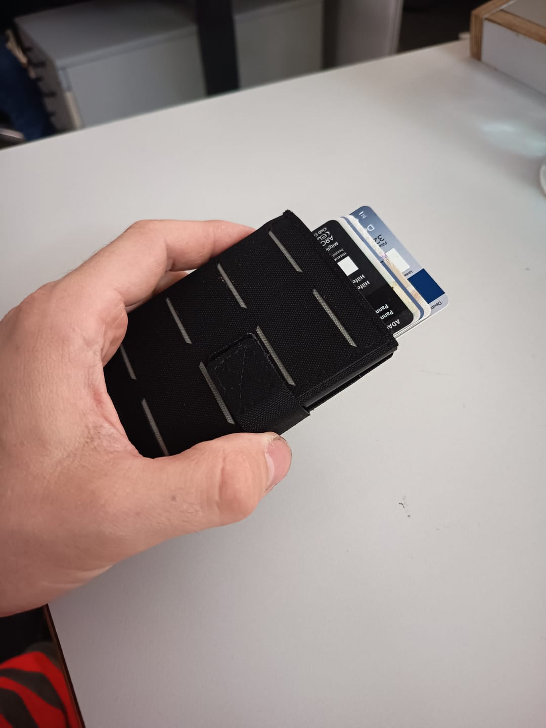 Customer photo review of Tactical Wallet MK2 - Schwarz