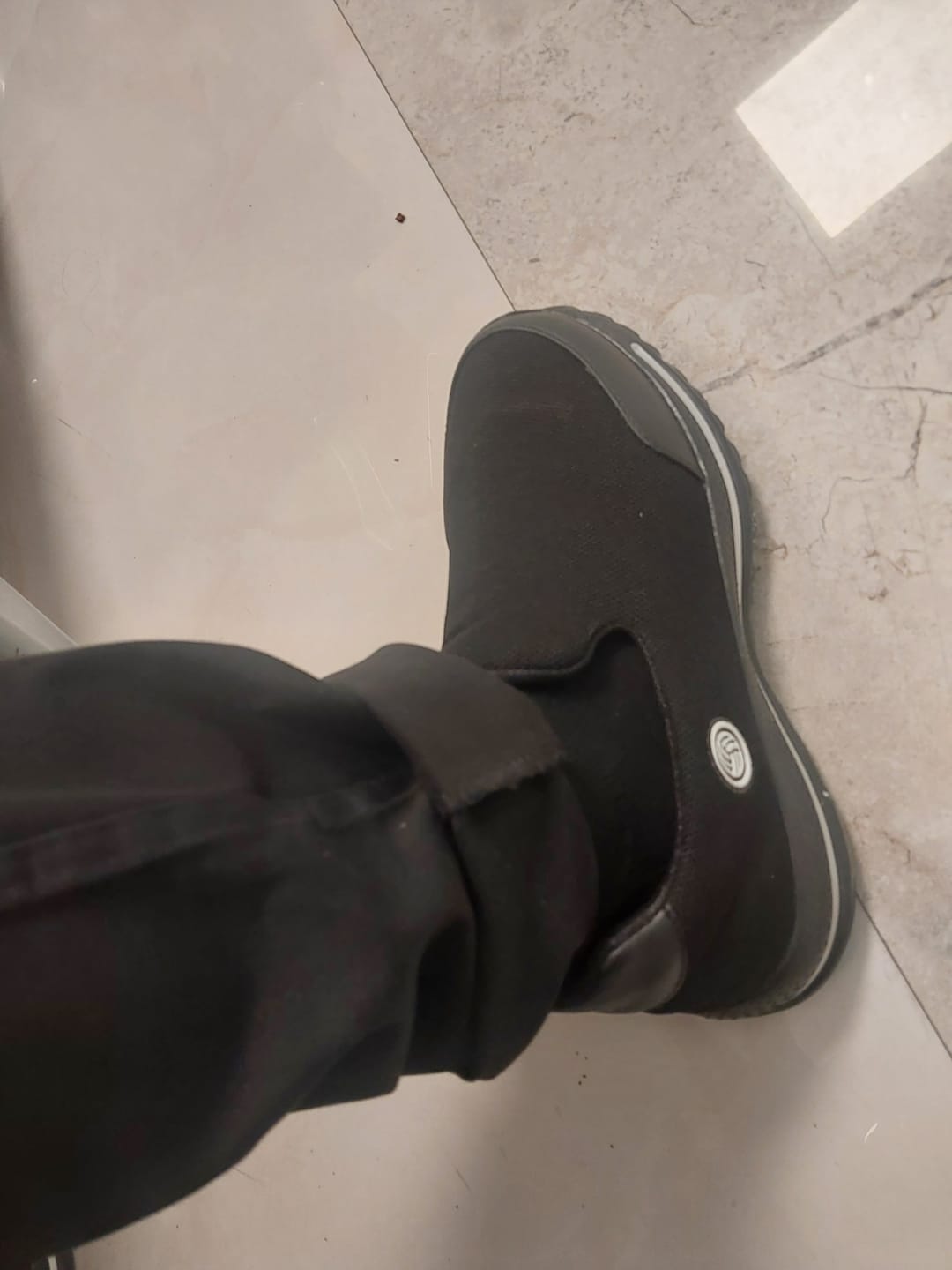 Customer photo review of Bacca Bucci Men's Comfortable Lightweight Walking Shoes