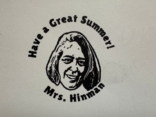 Customer photo review of Face Stamp﹘ Self-Inking Stamp﹘US