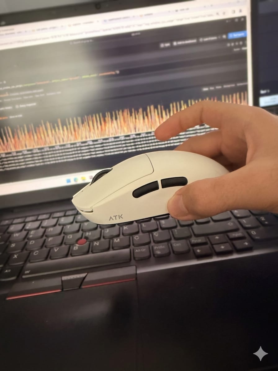 Customer photo review of ATK Dragonfly A9 Wireless Mouse