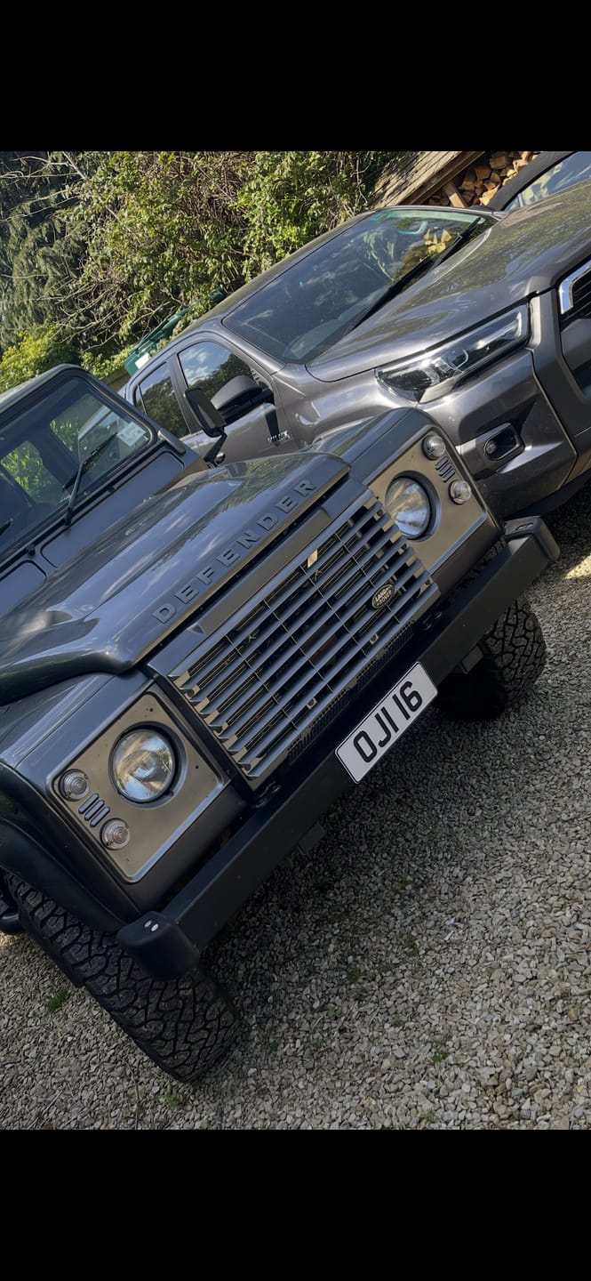 Customer photo review of Metal Pressed Number Plate, 5-Digit – 360mm x 111mm