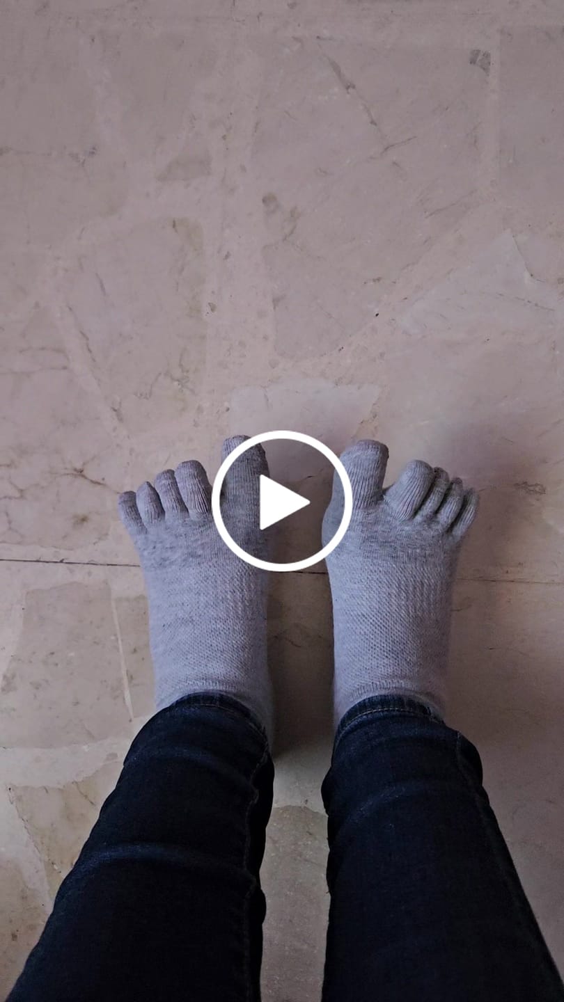Customer video review of Calcetines 5dedos- Tobilleros
