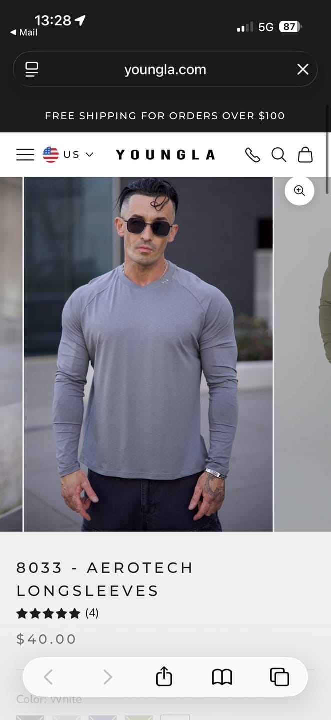Customer photo review of 2116 - Dynasty Sweats