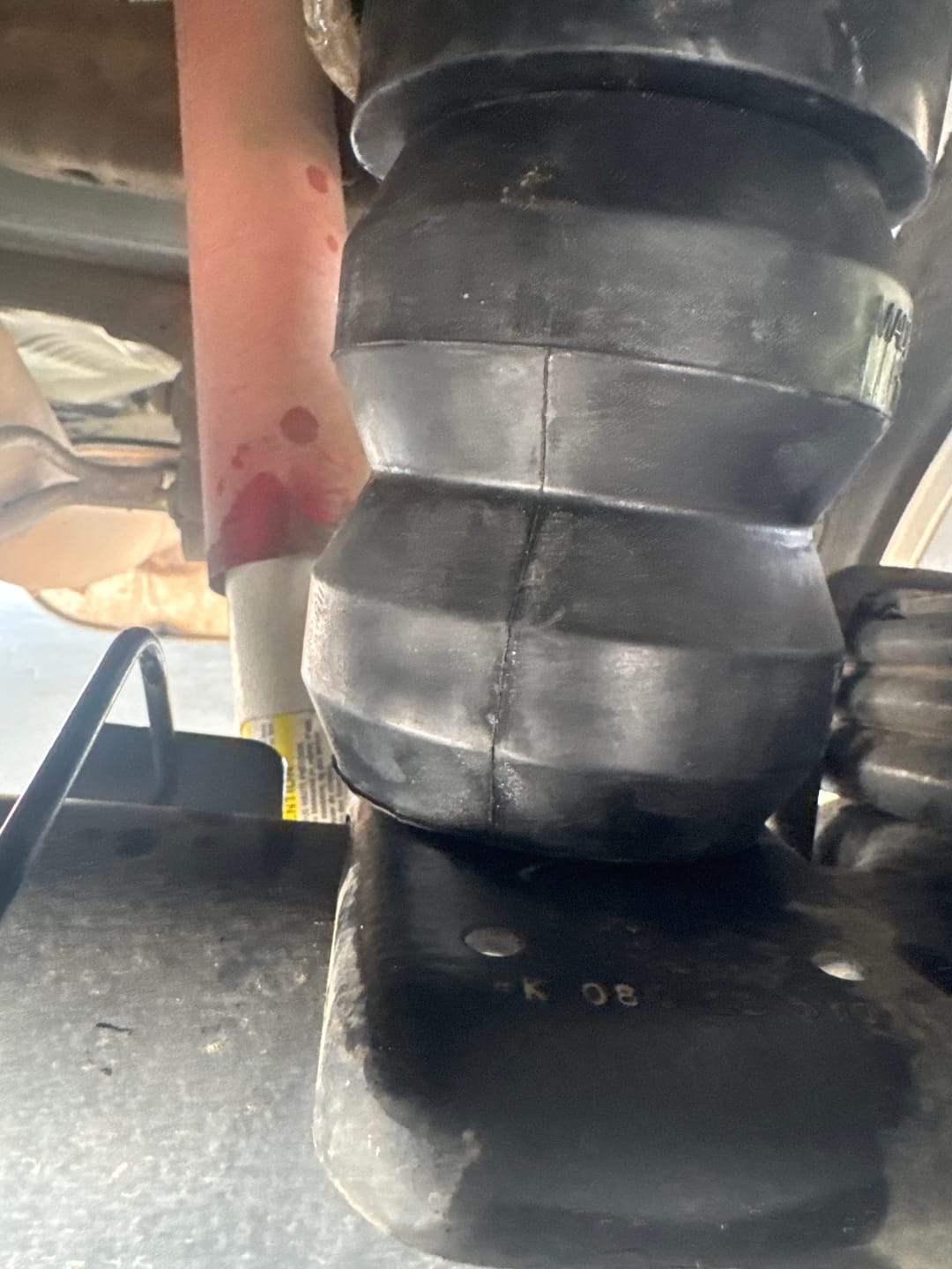 Customer photo review of 2019-2026 GM 1500 Rear Overload Bump Stops (GMRS15)