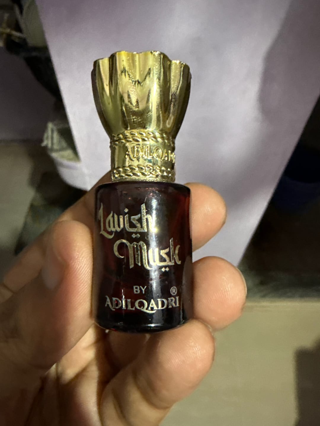 Customer photo review of Lavish Musk Luxury Attar Perfume