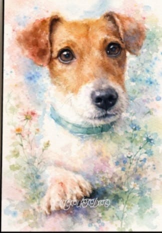 Customer photo review of Acquerello - Poster personalizzato