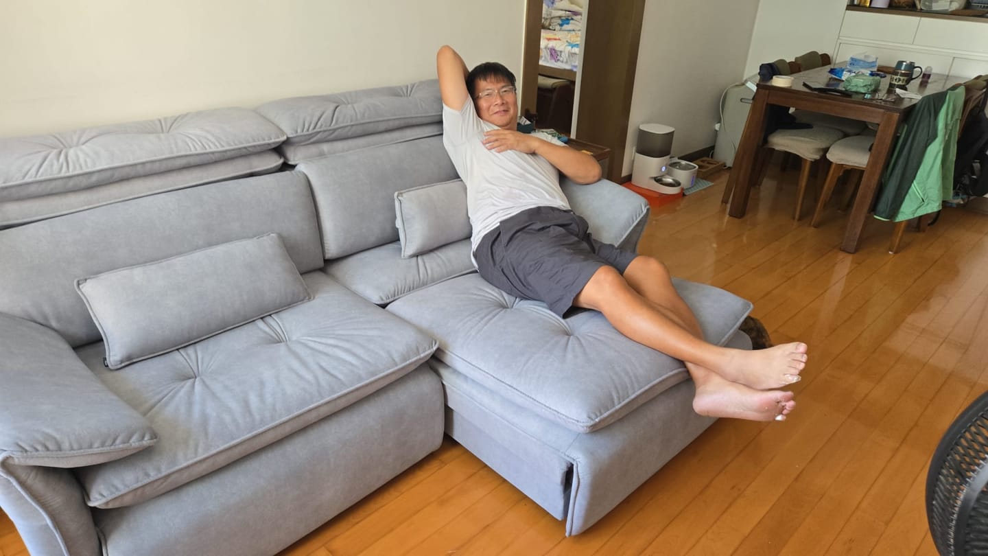 Customer photo review of Fububu 左右電動貴妃梳化 | 雲朵般柔軟，寵物家庭專屬的完美梳化
