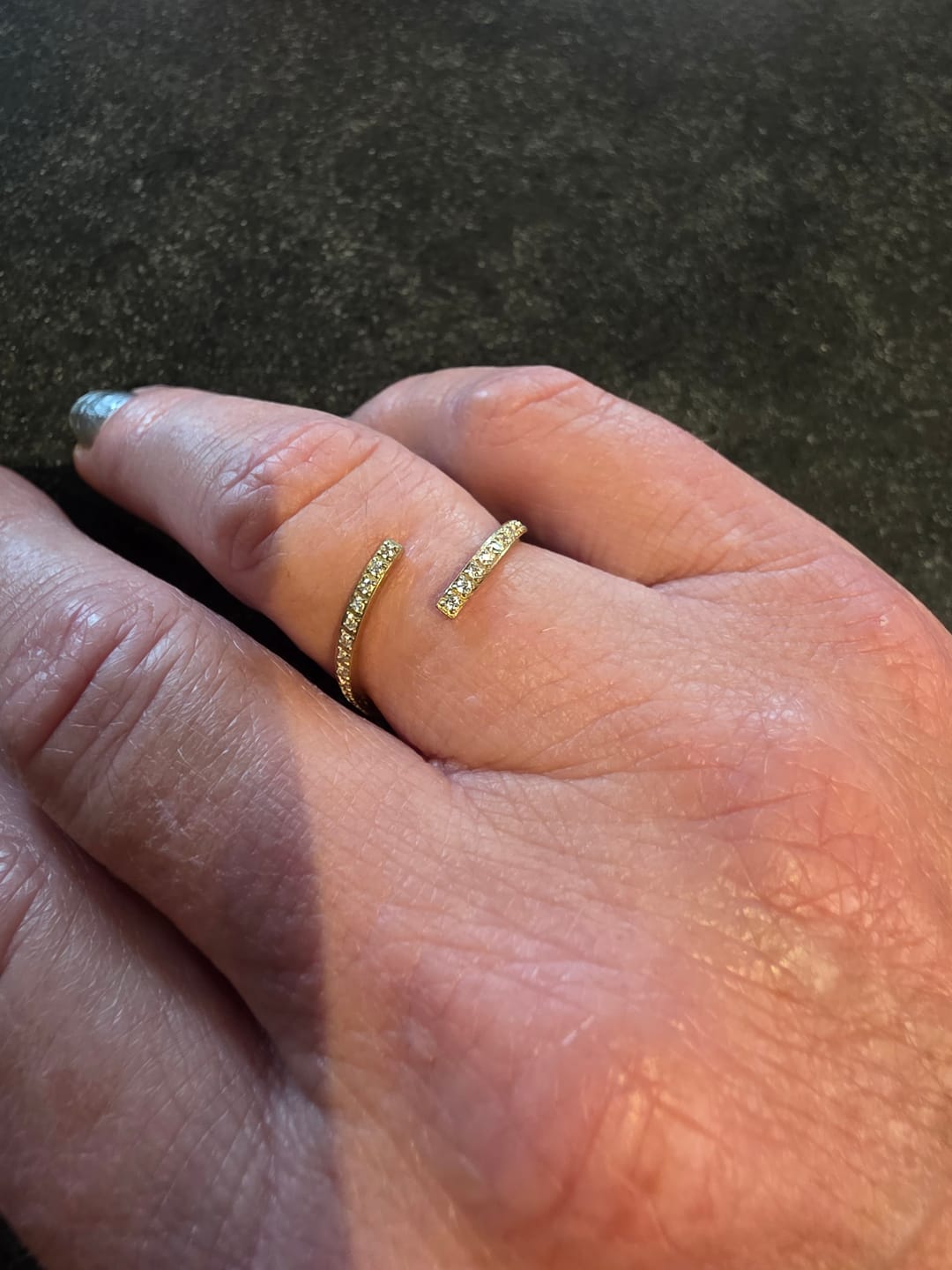 Customer photo review of Swell Ring