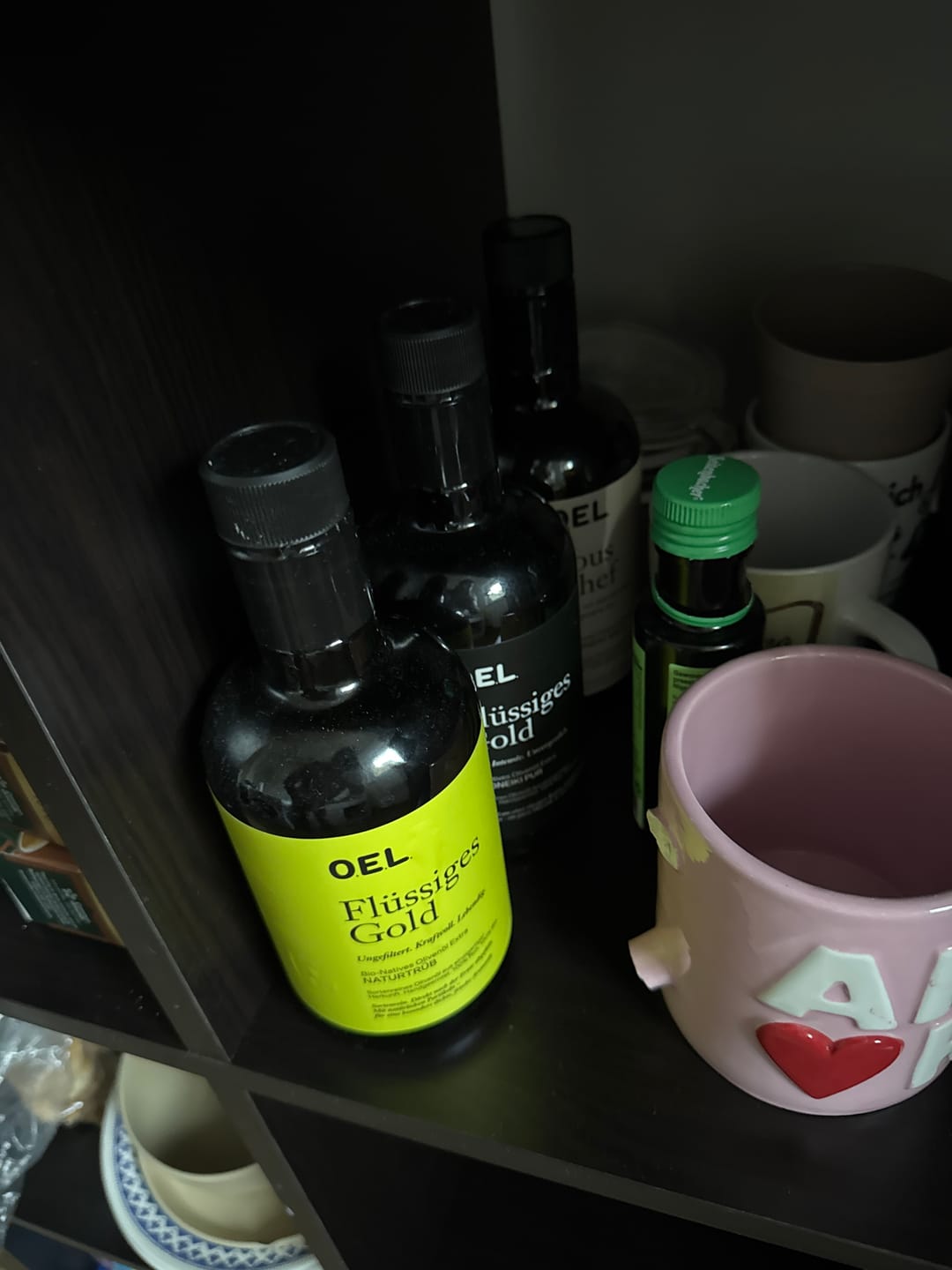 Customer photo review of Flüssiges Gold 0,5 l Glasflasche - Bio Natives Olivenöl Extra