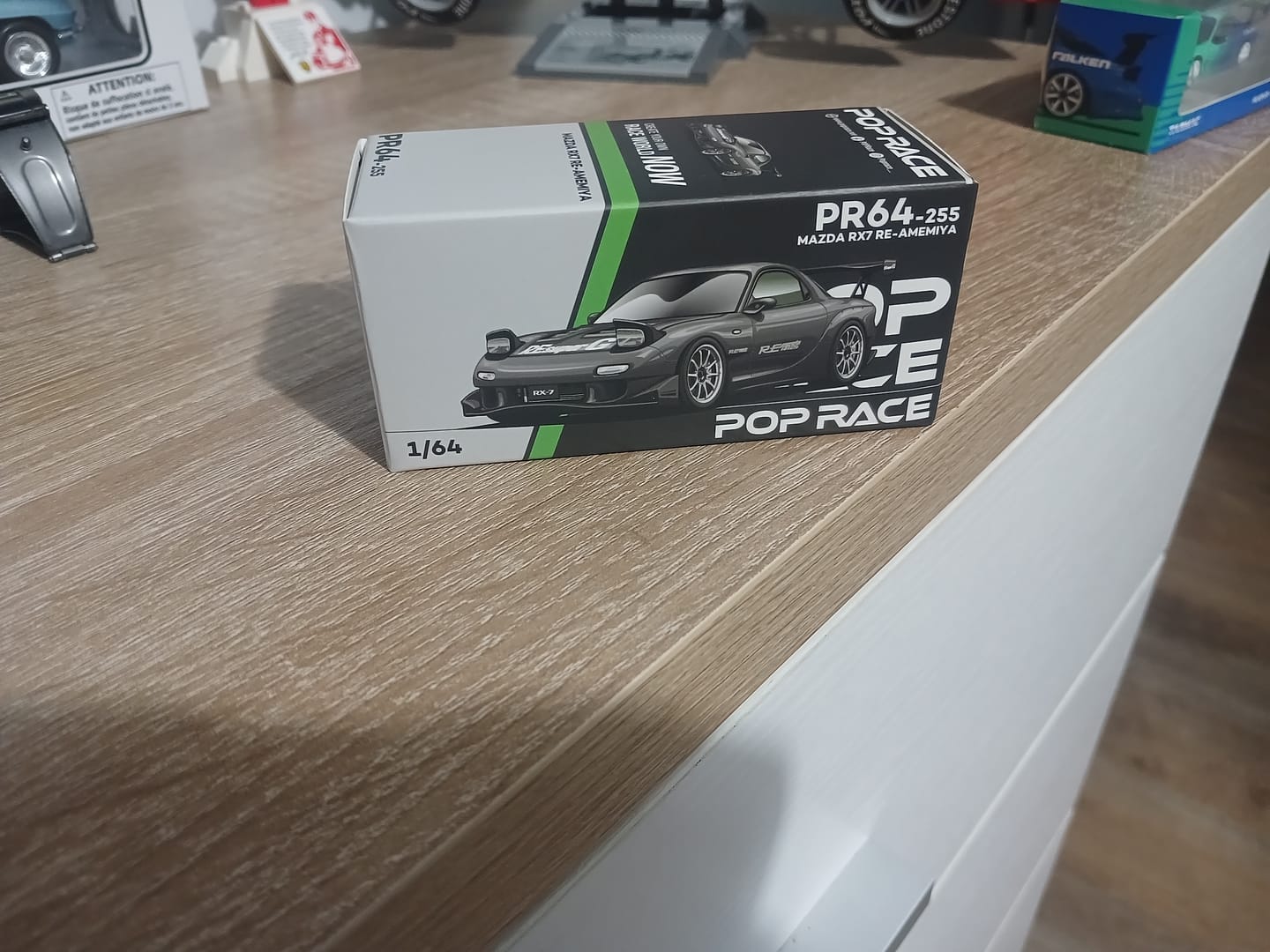 Customer photo review of (PRE-ORDER) Pop Race 1:64 Mazda RX-7 (FD3S) RE-AMEMIYA GUN METAL