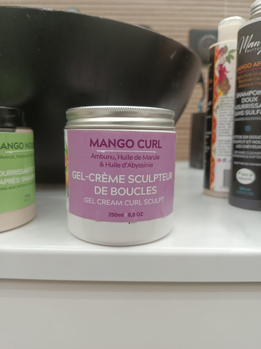 Customer photo review of Gel-Crème Sculpteur de Boucles MANGO CURL