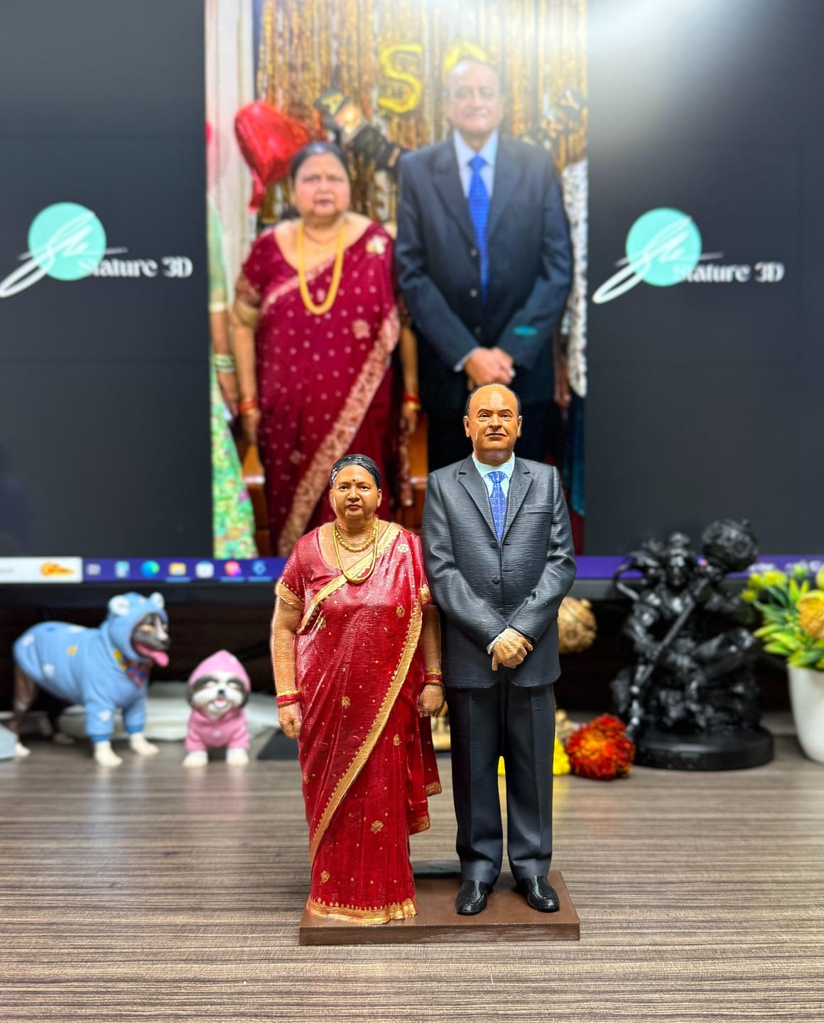 Customer photo review of Couple Full Body Miniature