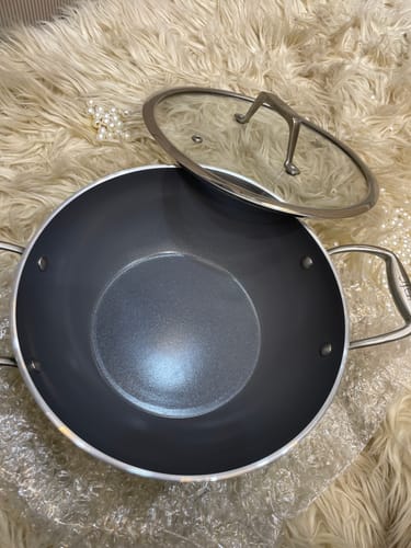 Customer photo review of Ceramic Kadai