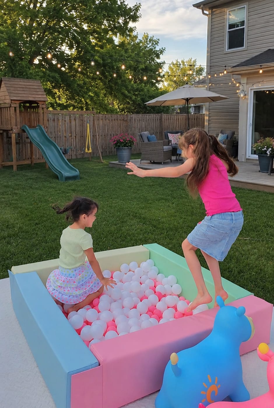 Customer photo review of Soft Play -Ball Pit (Standard)
