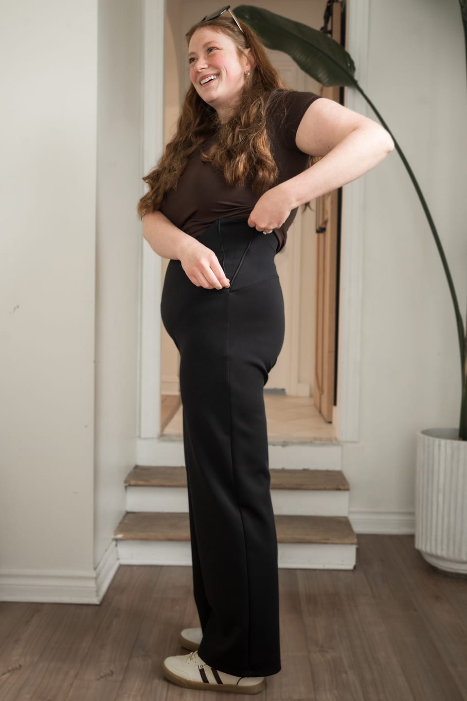 Customer photo review of Pantalon de maternité ajustable - grossesse & postpartum
