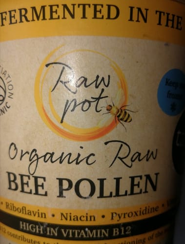 Customer photo review of Organic Raw Bee Pollen