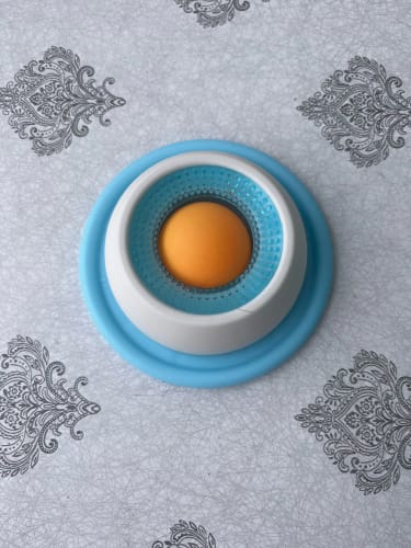 Customer photo review of Happy Lick Pet Toy