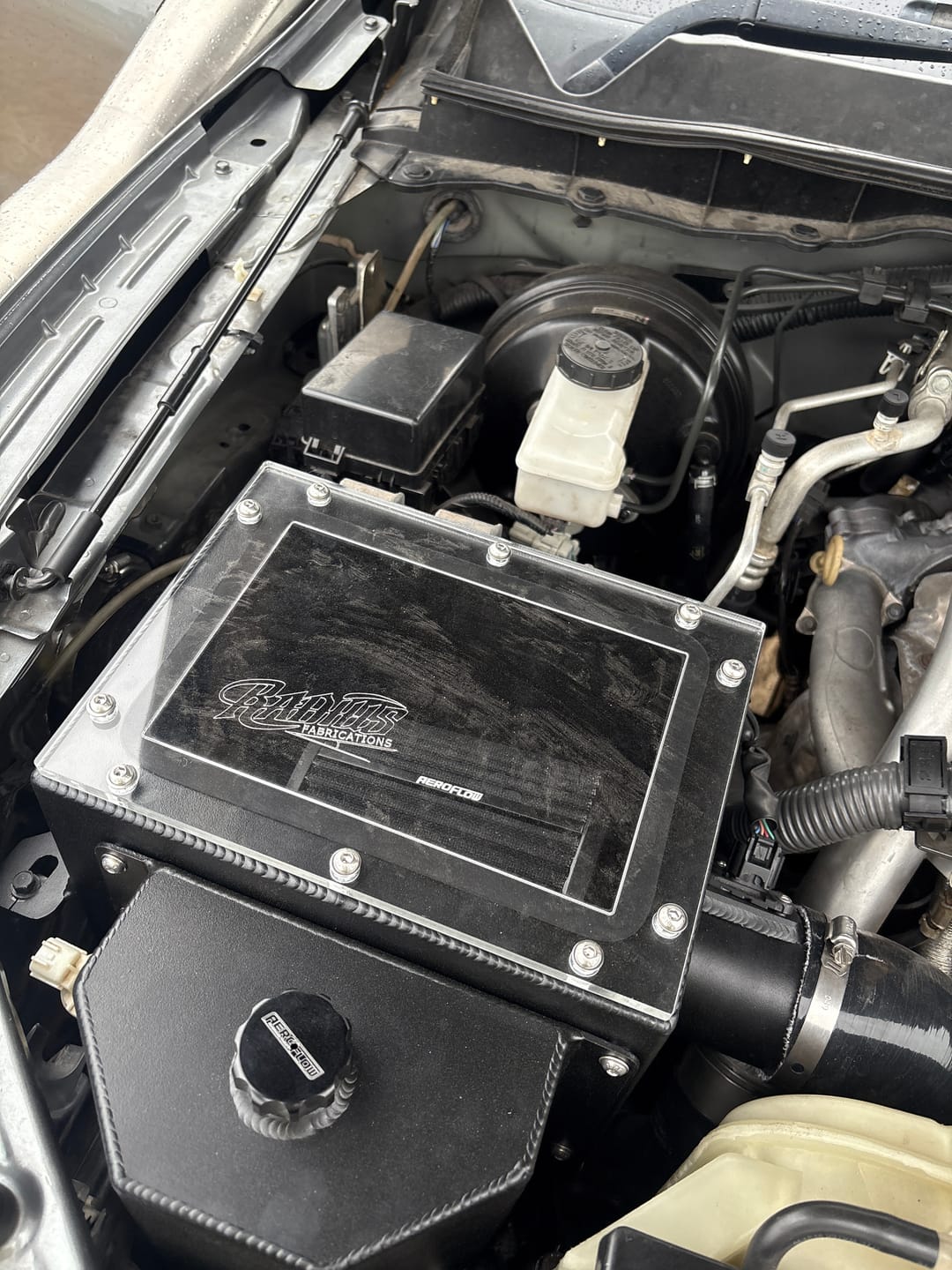 Customer photo review of Custom Air box to suit Nissan NP300 Navara