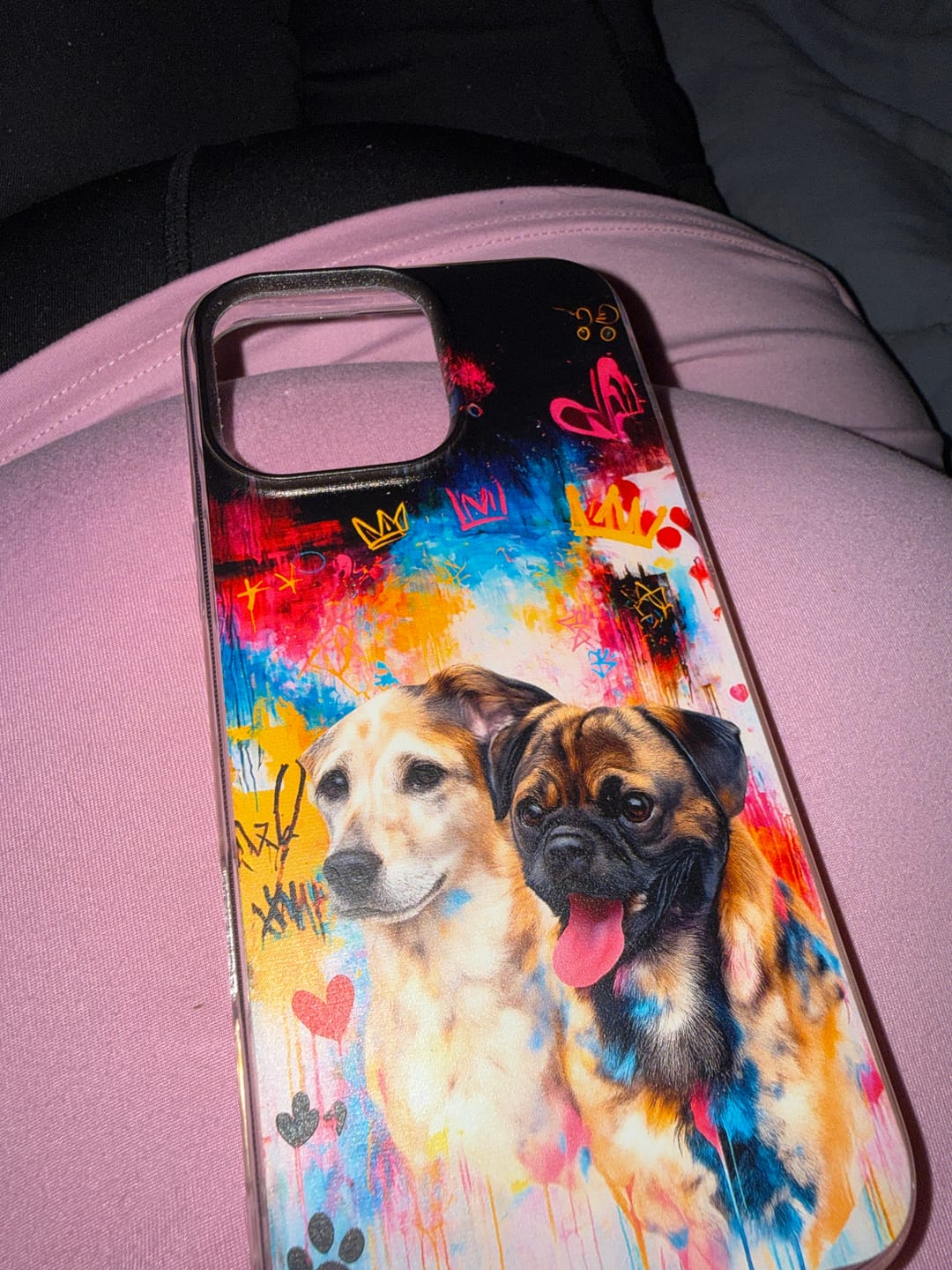 Customer photo review of Personalisierte Handyhülle - Graffiti