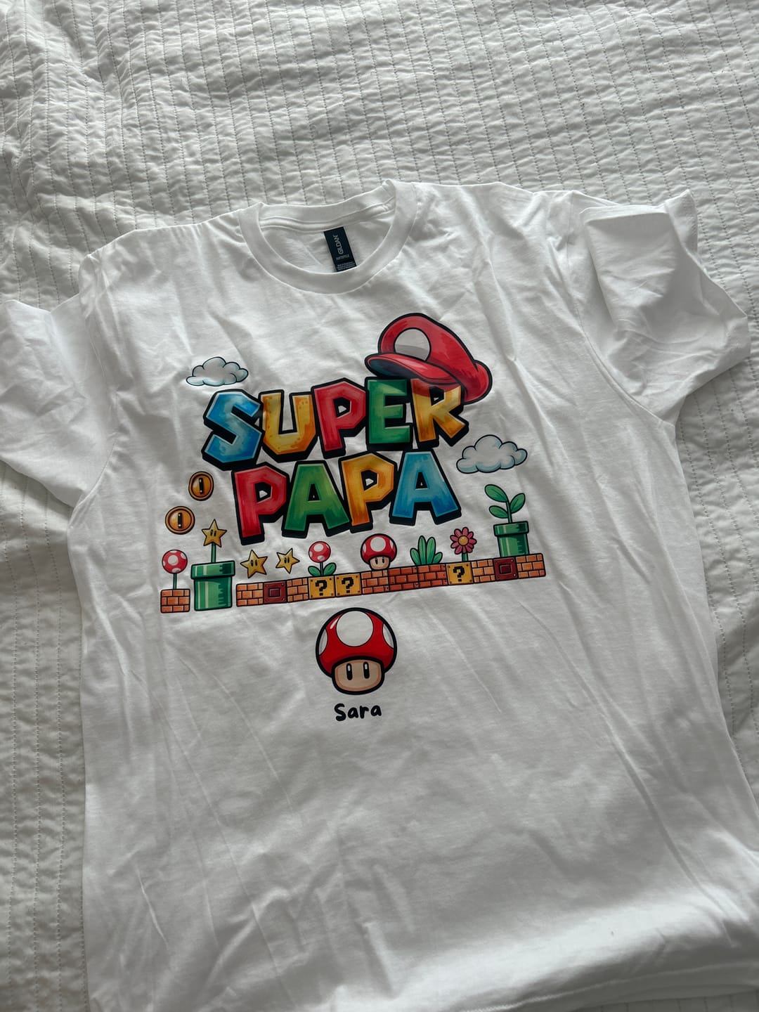 Customer photo review of Super Papa - op maat gemaakt