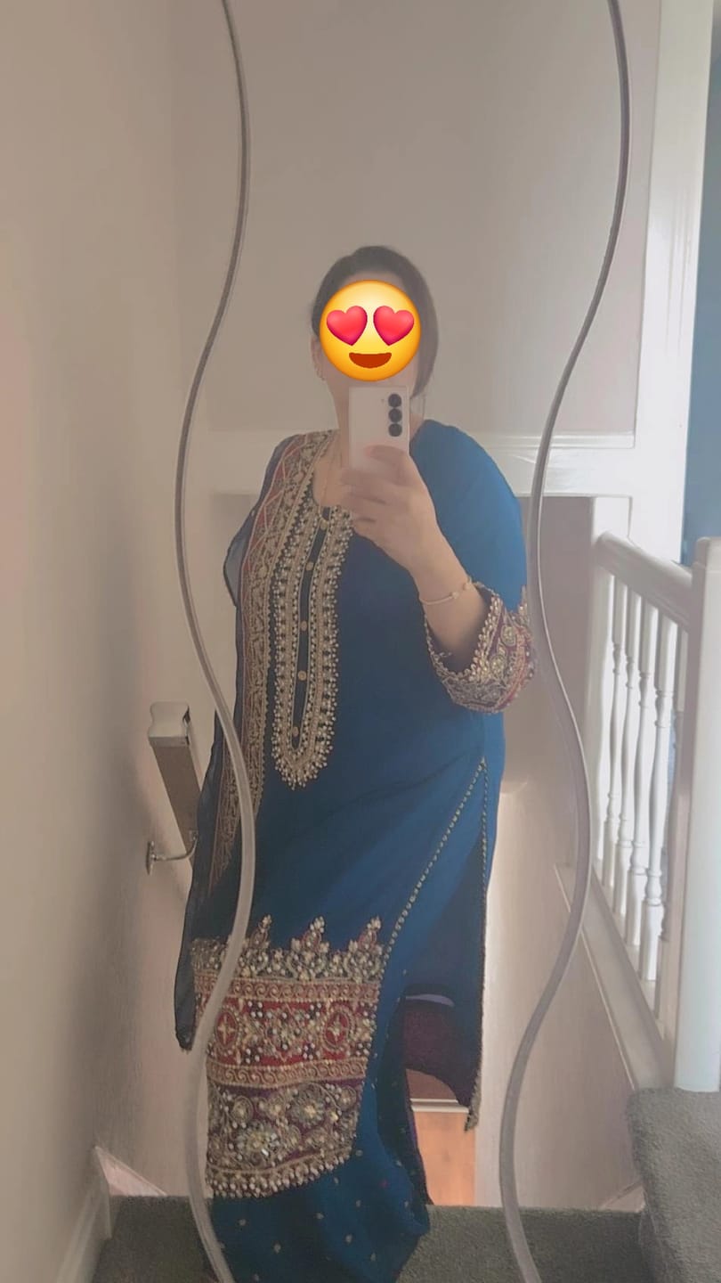 Customer photo review of SHAZ1927 - Readymade Chiffon Mummy n Me Outfit