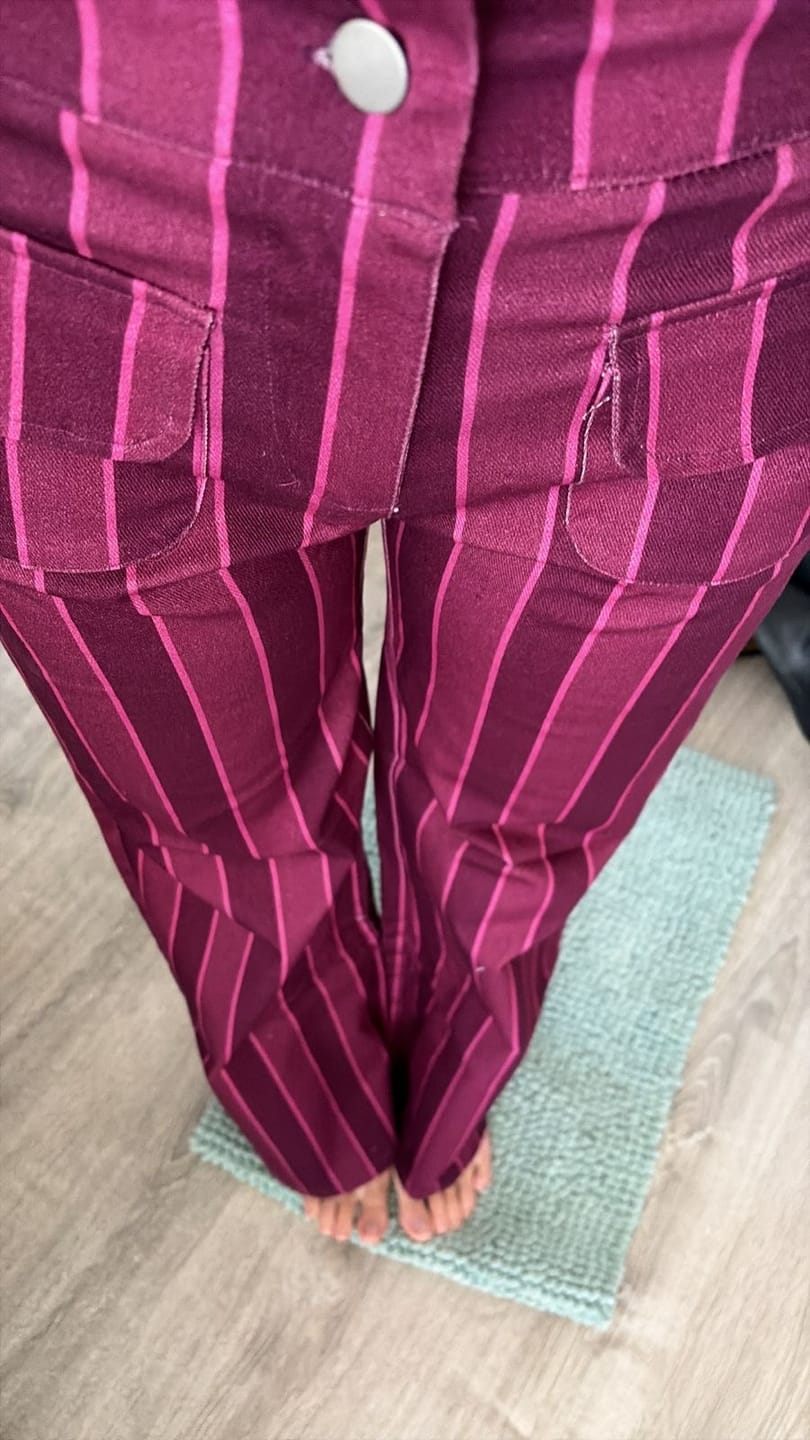 Customer photo review of Pantalón Solana Cherry