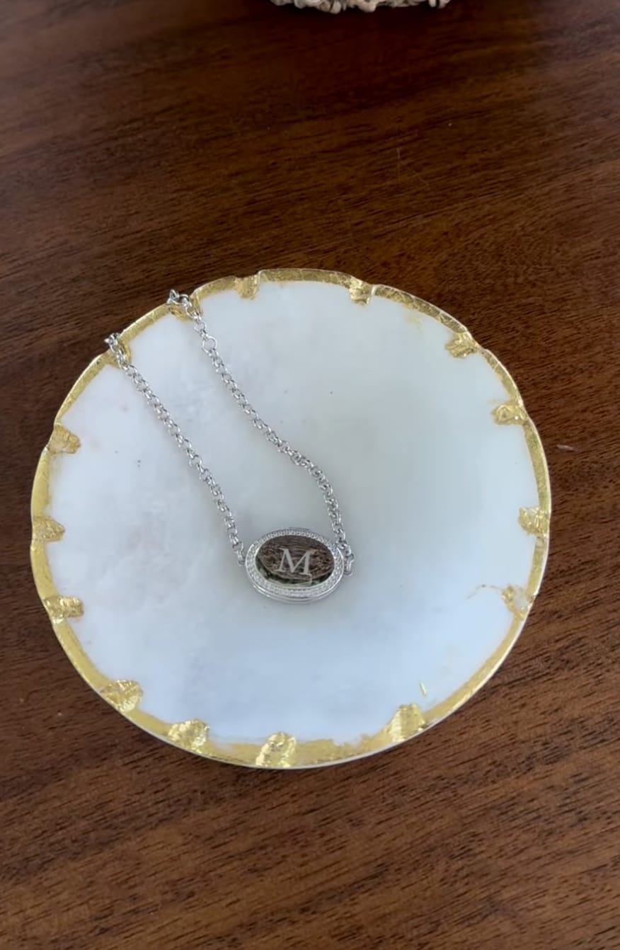 Customer photo review of Custom Photo Oval Locket Bracelet