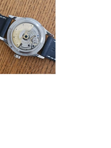 Customer photo review of HOU - 80-Hour Power Reserve Vintage Automatic Watch | Blue