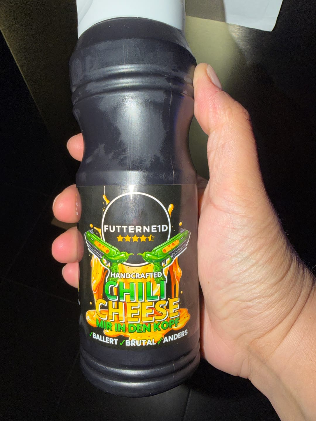 Customer photo review of CHILI CHEESE Sauce 500ml