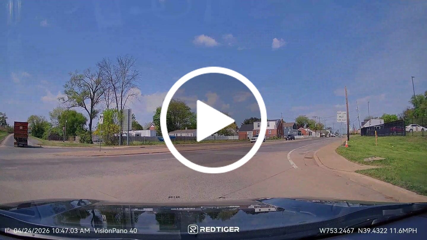 Customer video review of Redtiger VisionPano 40 4 Channel 2.5K Dash Cam Dual Sony STARVIS 2 HDR 5.8 Ghz WiFi Parking Monitor Dash Cam