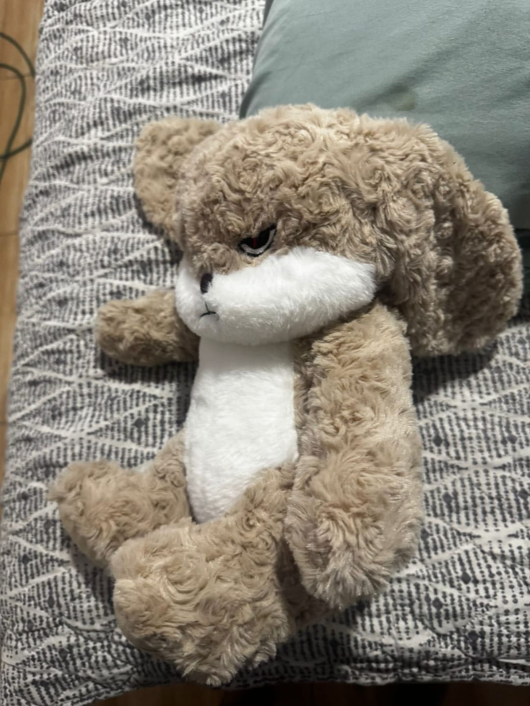 Customer photo review of Peluche tierno y enojado