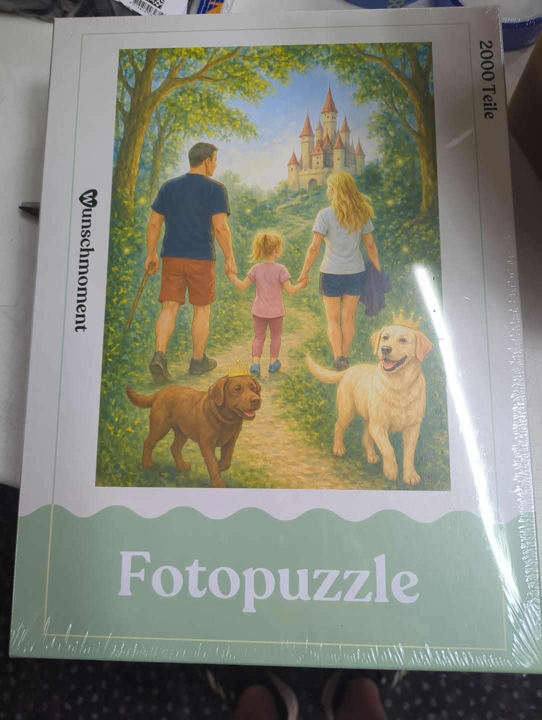 Customer photo review of Personalisiertes Fotopuzzle