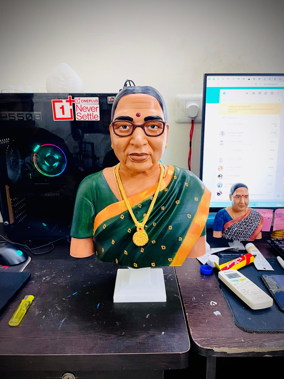 Customer photo review of Solo Half Body Miniature