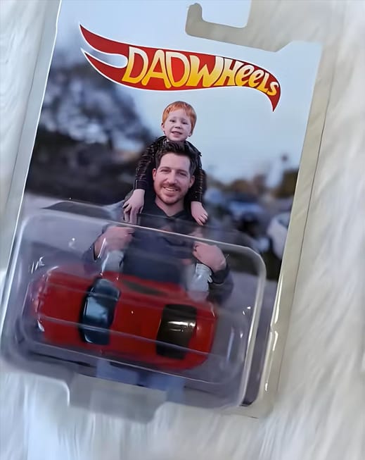 Customer photo review of Personalized Lover's Toy Dream Car Dad's Toy Dream Car Packaging Best Gift for Dad,Husband,Boyfriend