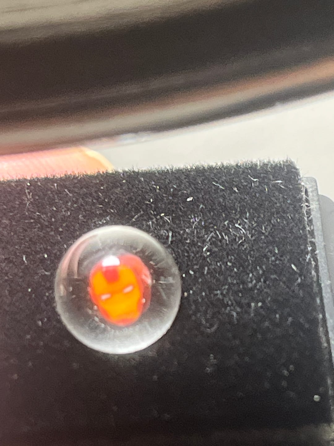 Customer photo review of Iron Man Terp Pearls by Keys Glass