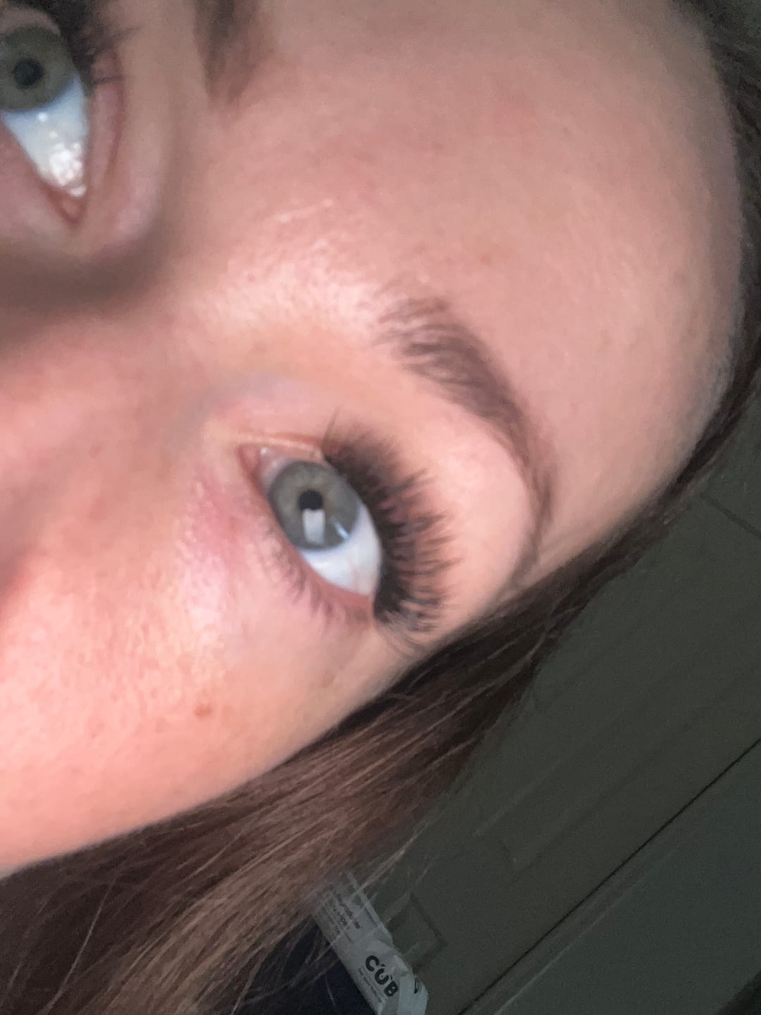 Customer photo review of Pre-mapped Lashes x 2